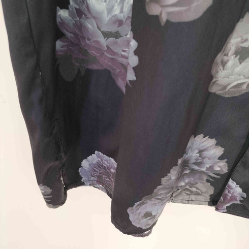 クレイル CLEL 2Way Multi Pattern Drape Short Sleeve Shirt 2way 花柄 アブストラクト柄ドレープ半袖シャツ メンズ JPN:S