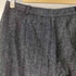 SPORT COLLECTION カナダ製 PURE NEW WOOL ピンストライプ 1タックウールパンツ メンズ