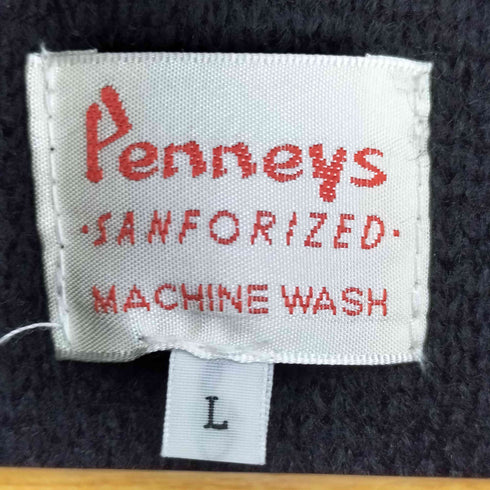 ペニーズ PENNEYS ファイヤーパターン アクリルカーディガン メンズ JPN:L