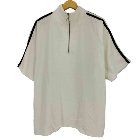 アドラー ADRER extra quality cotton punch dolman half ring zip T エクストラクオリティコットンポンチドルマンハーフリングジップT メンズ JPN:S