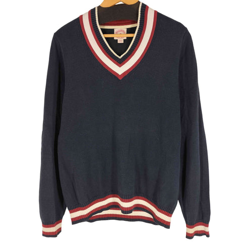 ブルックスブラザーズ BROOKS BROTHERS Vネックコットンニット メンズ import:M