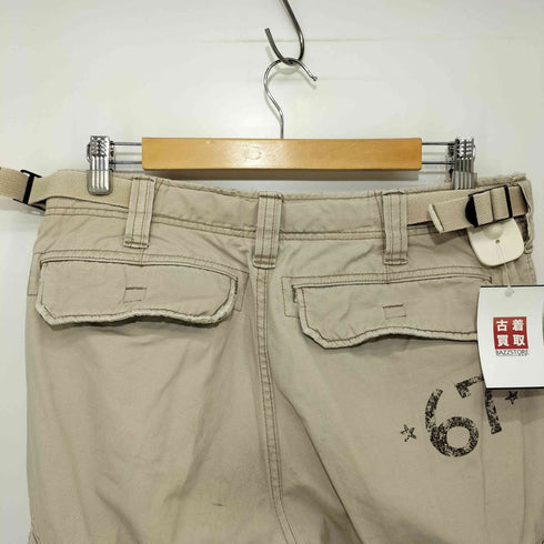 ポロジーンズカンパニーラルフローレン POLO JEANS COMPANY RALPH LAUREN ステッチデザイン ステンシル カーゴパンツ メンズ 34