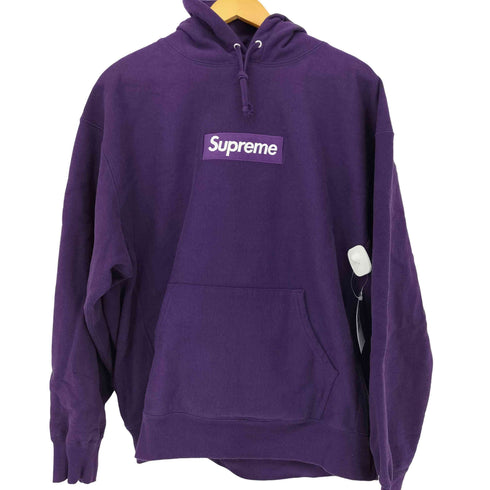 シュプリーム Supreme 23AW Box Logo Hooded Sweatshirt Dark Purple メンズ import:L