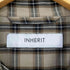 インヘリット INHERIT チェックルーズシャツ メンズ JPN:L