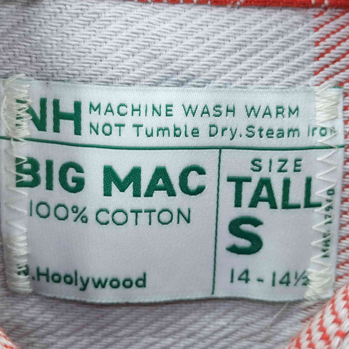 エヌハリウッド N.HOOLYWOOD 24SS BIG MAC SHIRT - BK CHECK メンズ JPN:S