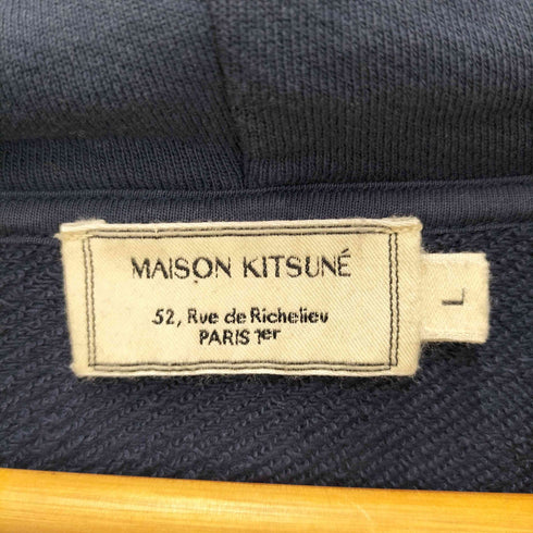 メゾンキツネ MAISON KITSUNE HOODIE FOX HEAD PATCH メンズ JPN:L