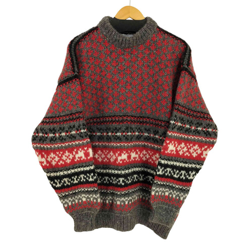 NIKOLAI KNITS デンマーク製 ウール ニット メンズ import:XL
