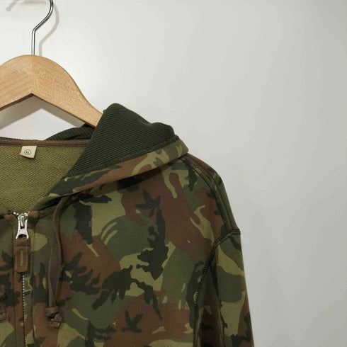 ユニクロ UNIQLO OLD カモフラ ジップアップパーカー メンズ JPN:XL