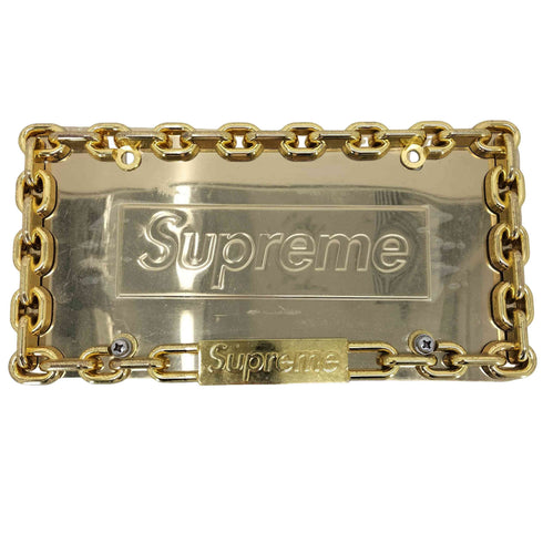 シュプリーム Supreme 18AW Chain License Plate Frame メンズ