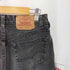 リーバイス Levis 90S 92年製 11月 USA製 ボタン裏532刻印 554 後染め ブラックデニムパンツ メンズ W32 L32