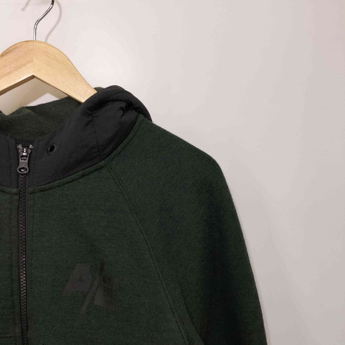 アメリカンイーグル AMERICAN EAGLE 2018 ロゴプリント ジップアップパーカー メンズ import:M