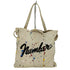 N NUMBER 2WAY SHOULDER BAG 2WAY ペイント キャンバスショルダーバッグ メンズ