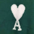 アミアレクサンドルマテュッシ AMI ALEXANDRE MATTIUSSI GREEN Wool turtleneck sweater with logo メンズ