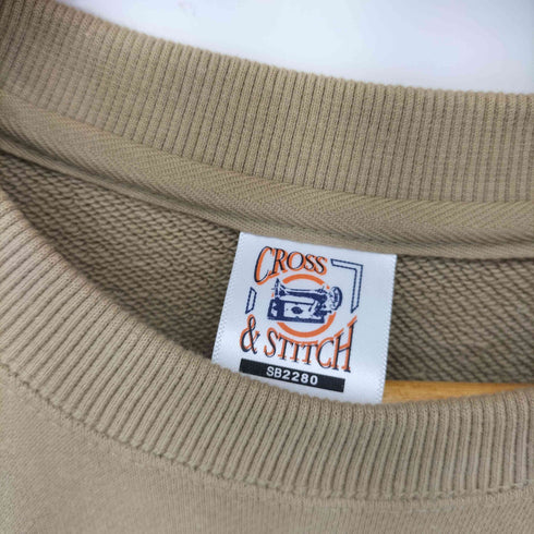 クロスアンドスティッチ CROSS&STITCH dove sweat shirt メンズ JPN:L