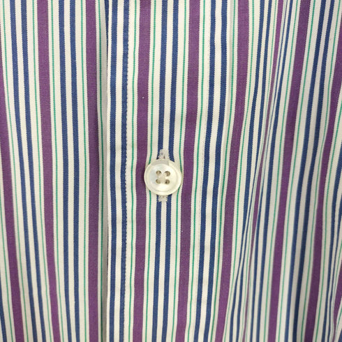 ポロバイラルフローレン Polo by RALPH LAUREN REGENT CLASSIC FIT ストライプシャツ メンズ import:M