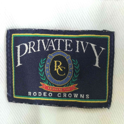 ロデオクラウンズワイドボウル RCWB/RODEO CROWNS WIDE BOWL Private Ivy ラガーシャツワンピース レディース FREE