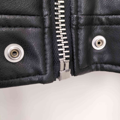 ザラ ZARA レザーライダースジャケット メンズ JPN:XL