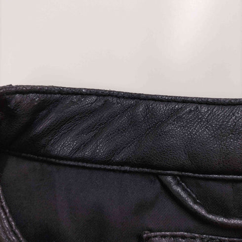 ザラ ZARA レザーライダースジャケット メンズ JPN:XL