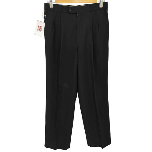 バクラック BACHRACH 80S 2タック センタープレス スラックスパンツ メンズ