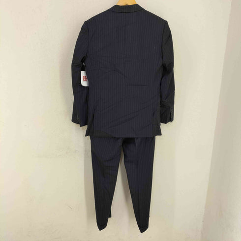 タケオキクチ TAKEO KIKUCHI NIKKE MAF 総裏 開き見せ センターベント ストライプ セットアップ メンズ 2