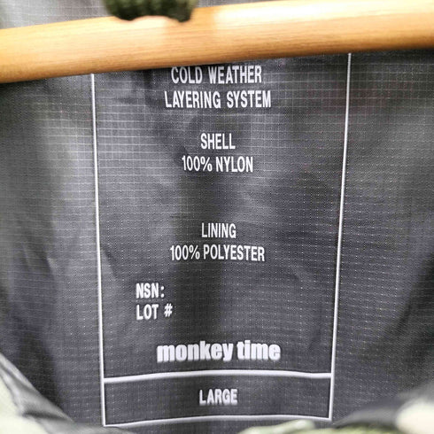 モンキータイム MONKEY TIME MONSTER PARKA メンズ JPN:L