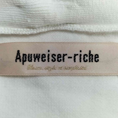 アプワイザーリッシェ Apuweiser riche バックリボン ショート丈 カーディガン レディース JPN:2