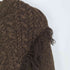マウジー moussy DOCKING FRINGE KNIT ドッキング フリンジ ニット レディース FREE