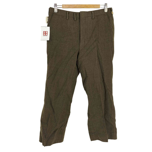 ダックス DAKS ウール ワンタックスラックス メンズ