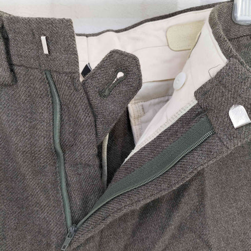ダックス DAKS ウール ワンタックスラックス メンズ