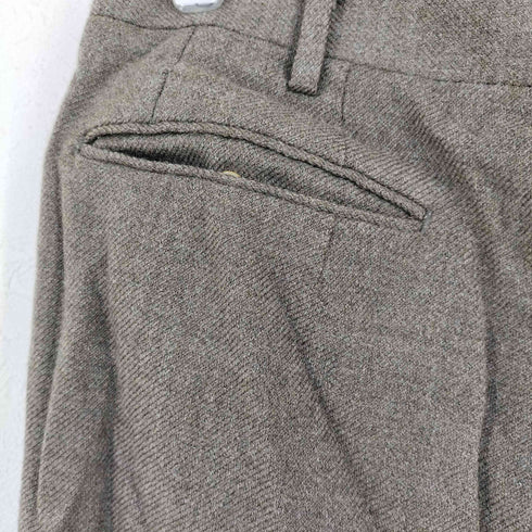 ダックス DAKS ウール ワンタックスラックス メンズ