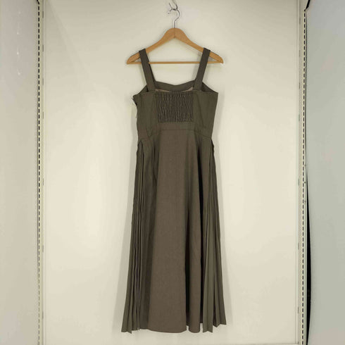 スライ SLY SIDE PLEATS JUMPER SKIRT サイド プリーツ ジャンパースカート レディース JPN:2