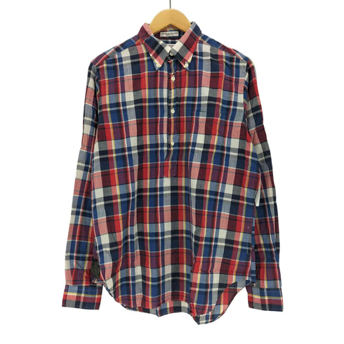 インディヴィジュアライズドシャツ individualized shirts アメリカ製 チェック柄 プルオーバーシャツ メンズ 15-34
