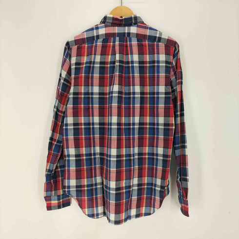 インディヴィジュアライズドシャツ individualized shirts アメリカ製 チェック柄 プルオーバーシャツ メンズ 15-34