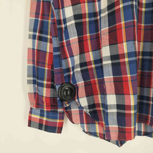 インディヴィジュアライズドシャツ individualized shirts アメリカ製 チェック柄 プルオーバーシャツ メンズ 15-34