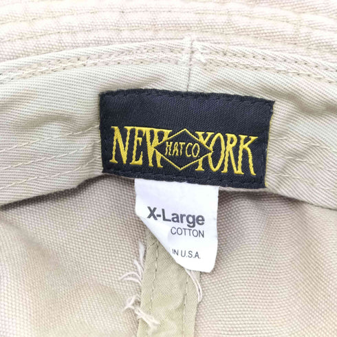 ニューヨークハット NEWYORK HAT&CAP CO. コットンバケットハット メンズ JPN:XL