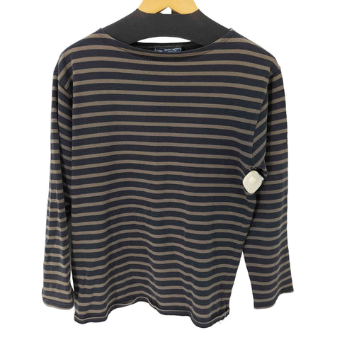 セントジェームス SAINT JAMES ラウンドネック ボーダー L/S カットソー バスクシャツ レディース