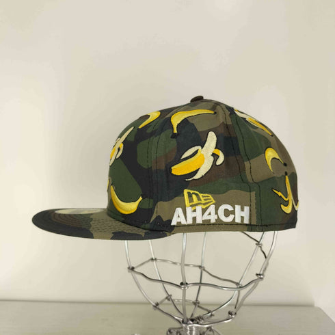 ニューエラ NEW ERA 59FIFTY バナナ オールオーバー ウッドランドカモ キャップ メンズ 7 1/2