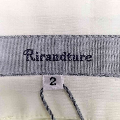 リランドチュール Rirandture ウエストベルト付き ブラウス スカート セットアップ レディース 2