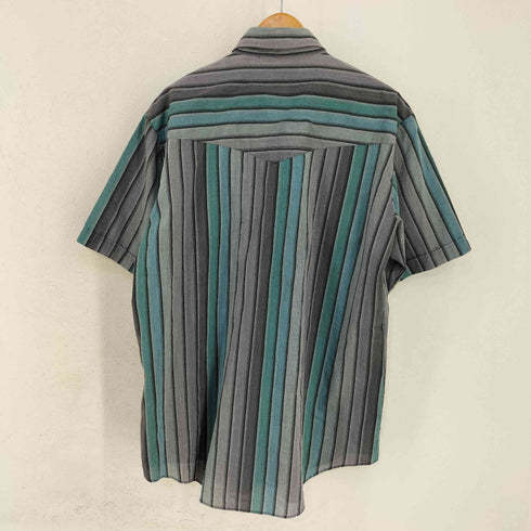 ELY PLAINS ストライプ ウエスタンシャツ メンズ import:L