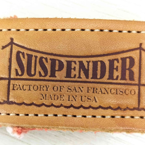 SUSPENDER FACTORY OF SANFRANCISCO USA製 リングベルト メンズ