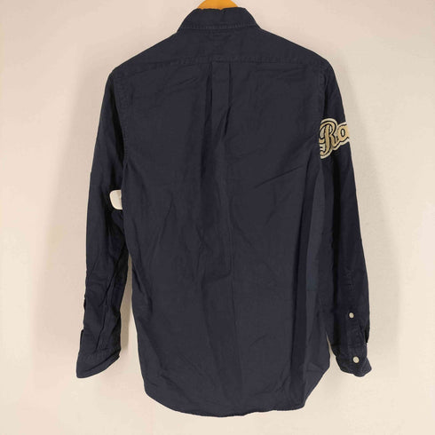 ポロラルフローレン POLO RALPH LAUREN ポニー刺繍 ロゴワッペン ボタンダウンシャツ メンズ import:XS