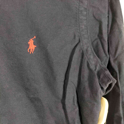 ポロラルフローレン POLO RALPH LAUREN ポニー刺繍 ロゴワッペン ボタンダウンシャツ メンズ import:XS