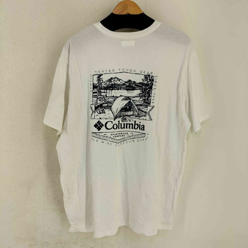 コロンビア Columbia 両面プリント S/S TEE メンズ JPN:XL