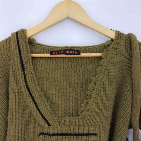 オットリンガー OTTOLINGER クロップド ニットパーカー レディース import:S