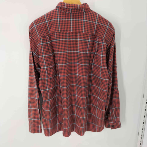 パタゴニア patagonia ダブルポケット ボックスガンクラブチェックネルシャツ オーバーサイズ ボックス メンズ JPN:L