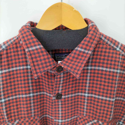 パタゴニア patagonia ダブルポケット ボックスガンクラブチェックネルシャツ オーバーサイズ ボックス メンズ JPN:L