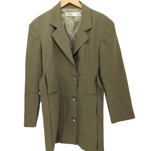 ザラ ZARA 3B ウエストベルト ジャケット レディース import:S