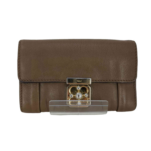 クロエ Chloe エルシー ターンロック レザーウォレット レディース