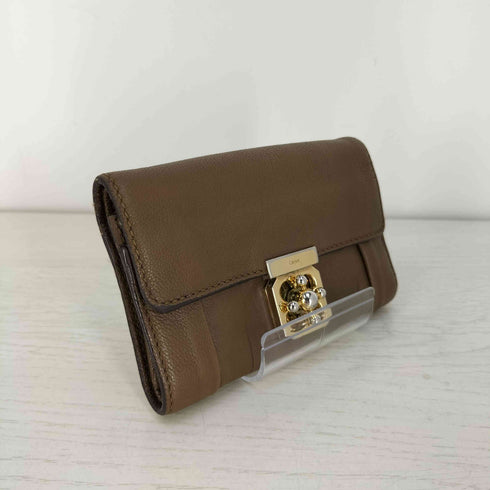 クロエ Chloe エルシー ターンロック レザーウォレット レディース