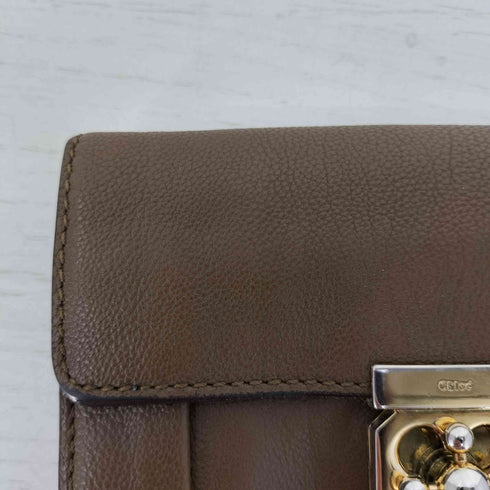 クロエ Chloe エルシー ターンロック レザーウォレット レディース